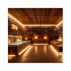 Neon Flex 6 x12 mm , 12V ou 24V DC, IP65, 13W/m, 2400K ROLO 25Mts