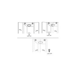 Sensor de porta NEXO 12V/24V 3A