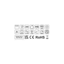 Lampada BUMI para espelhos e molduras 12V 1W 4000k