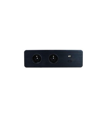 Tomada TAOBOX com USB A + USB C e 2 Tomadas