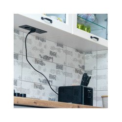 Tomada TAOBOX com USB A + USB C e 2 Tomadas