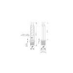 Tomada LIFTBOX com usb - 3 Tomadas + 2 Usb