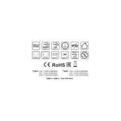 Tomada KOMBIBOX com usb - 2 tomadas + 2 Usb