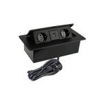 Tomada KOMBIBOX com usb - 2 tomadas + 2 Usb