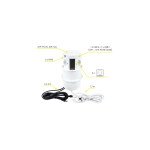 Tomada MULTIBOX - 4 Tomadas + 2 USB + 2 RJ45