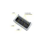 Tomada INBOX - 2 tomadas + 2 usb + 1 RJ45 + 1 HDMI