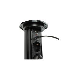 Tomada LIFTBOX Automatica - 3 Tomadas + 2 USB