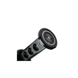 Tomada LIFTBOX Automatica - 3 Tomadas + 2 USB + WirelessCharger