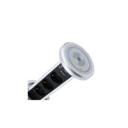 Tomada LIFTBOX Automatica - 3 Tomadas + 2 USB + WirelessCharger