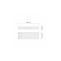 Fonte de alimentação 60W 12V IP20 com fichas mini