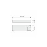 Fonte de alimentação 30W 12V IP20 com fichas mini